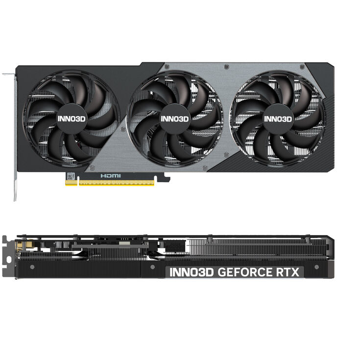 Kartelë grafike Inno3D GeForce RTX 5080, Seria X3 - 16GB - GDDR7 - 256-bit