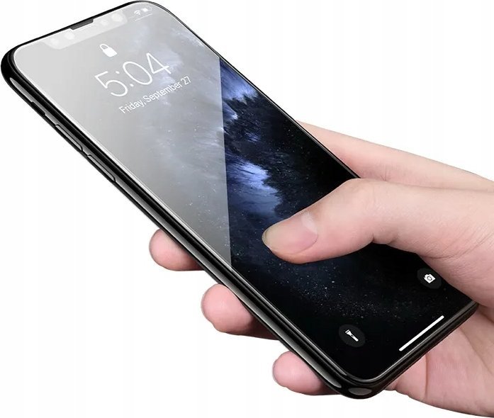 Xham mbrojtës Hoco G14 Guardian Shield, iPhone X XS 11 Pro, paketim 10 copë, i zi