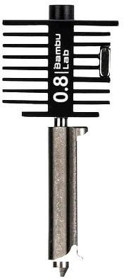 Hotend për printer 3D Bambu Lab A1, gryka hardened steel, brush, i zi