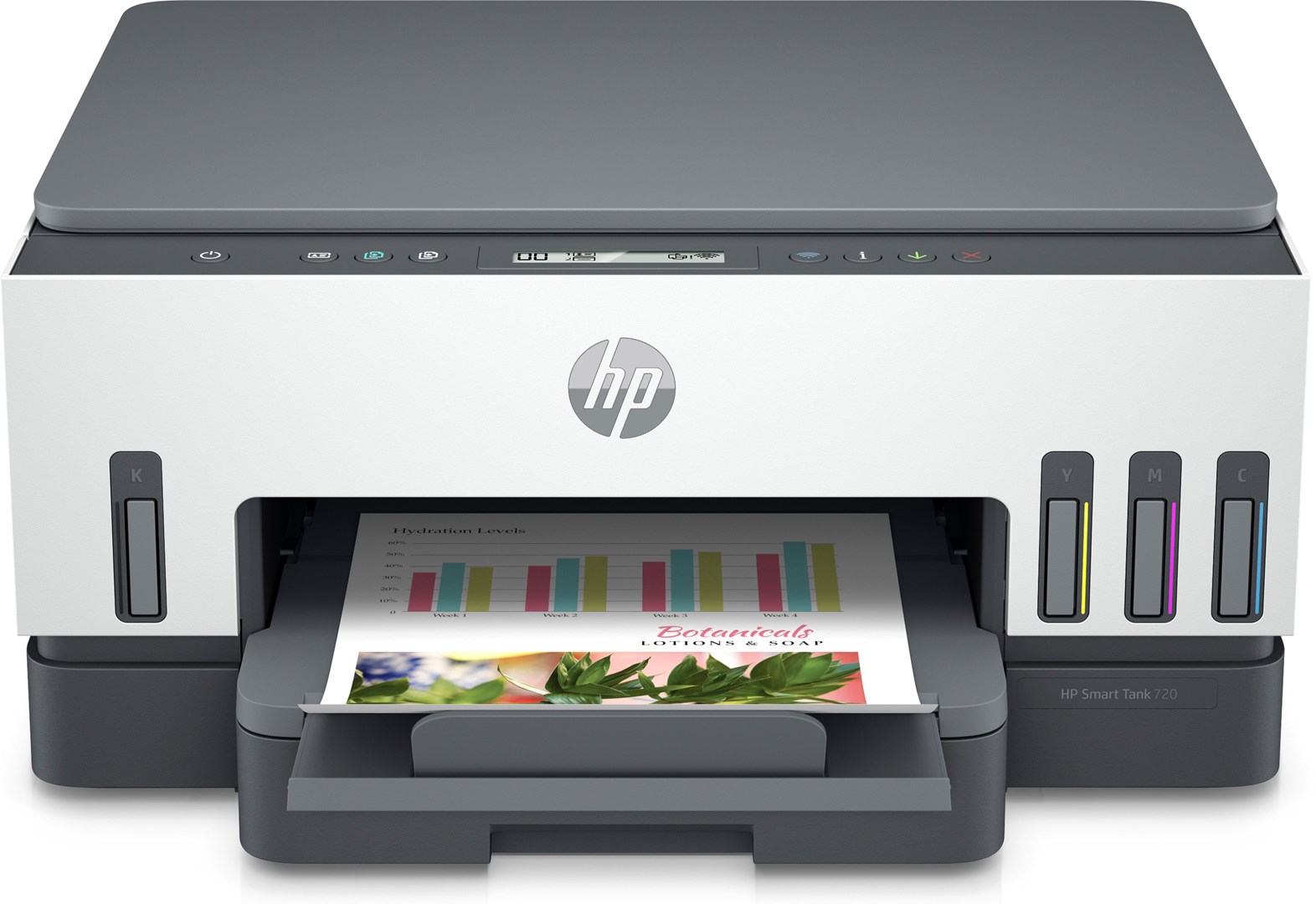 Printer multifunksional HP Smart Tank 720 AIO, termike, i zi