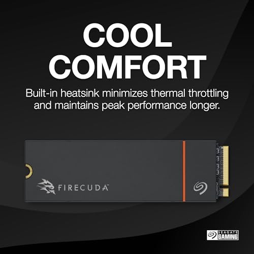 SSD i brendshëm Seagate FireCuda ZP1000GM3A073, 1TB, M.2 PCIe 4.0 NVMe