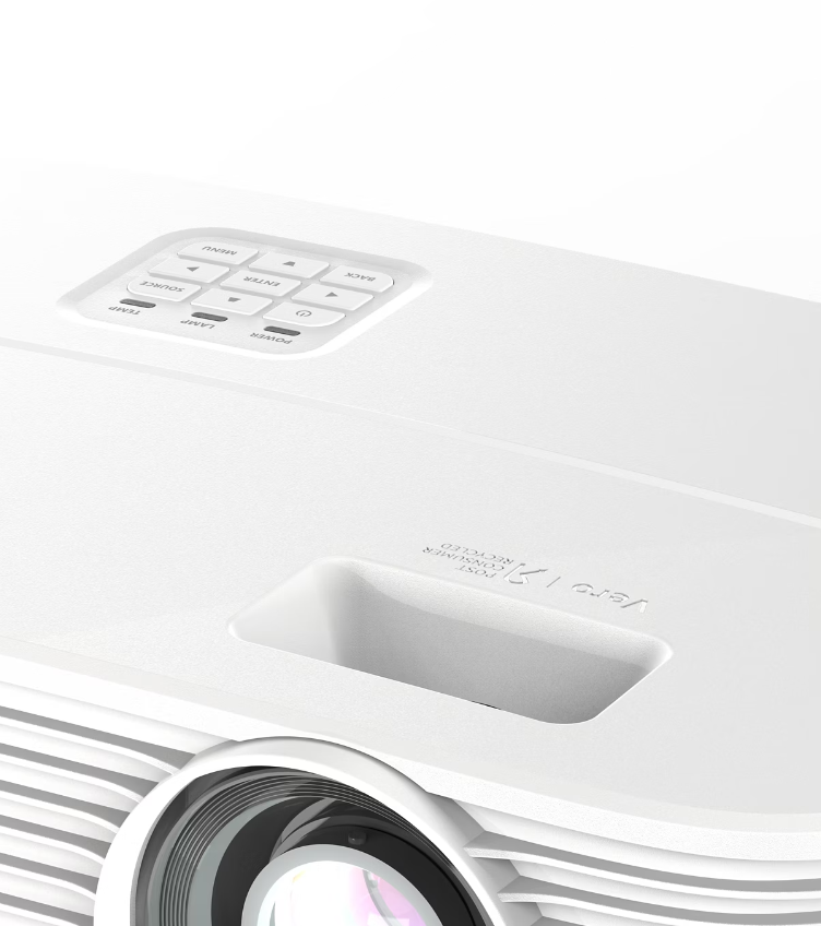Projektor Acer P1558i, Full HD 1920x1080, 5200 ANSI lumens, i bardhë argjendtë