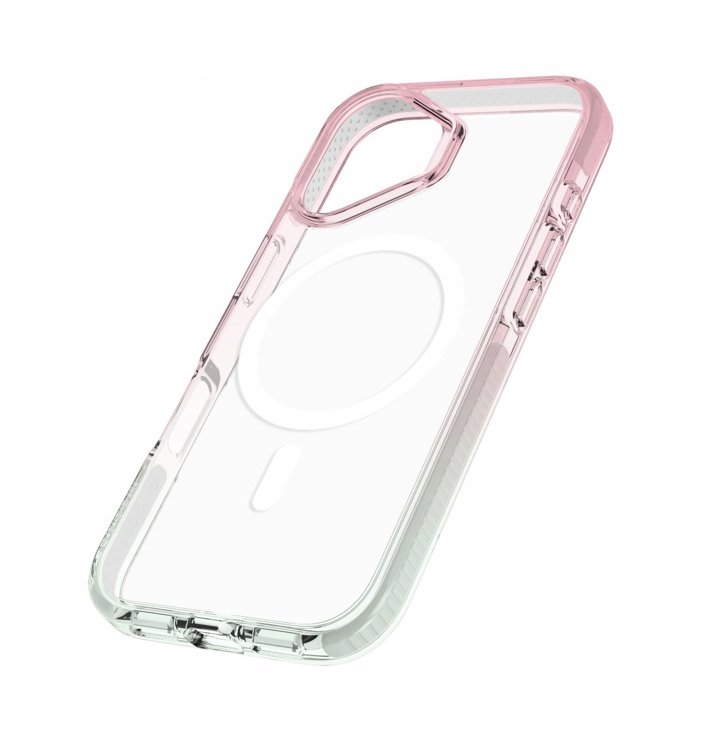 Këllëf telefoni Prodigee Flow për iPhone 17, transparent, mbrojtje ushtarake, për karikim wireless