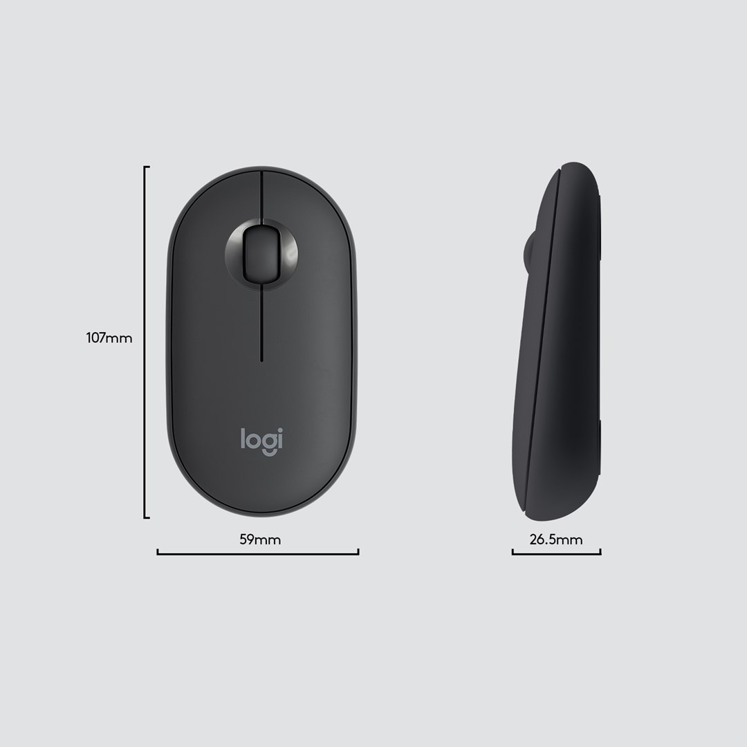 Set tastierë dhe maus Logitech MK470, 2.4 GHz, 1000 DPI, të zeza