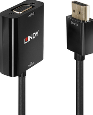 Përshtatës AV Lindy HDMI në D-Sub, i zi