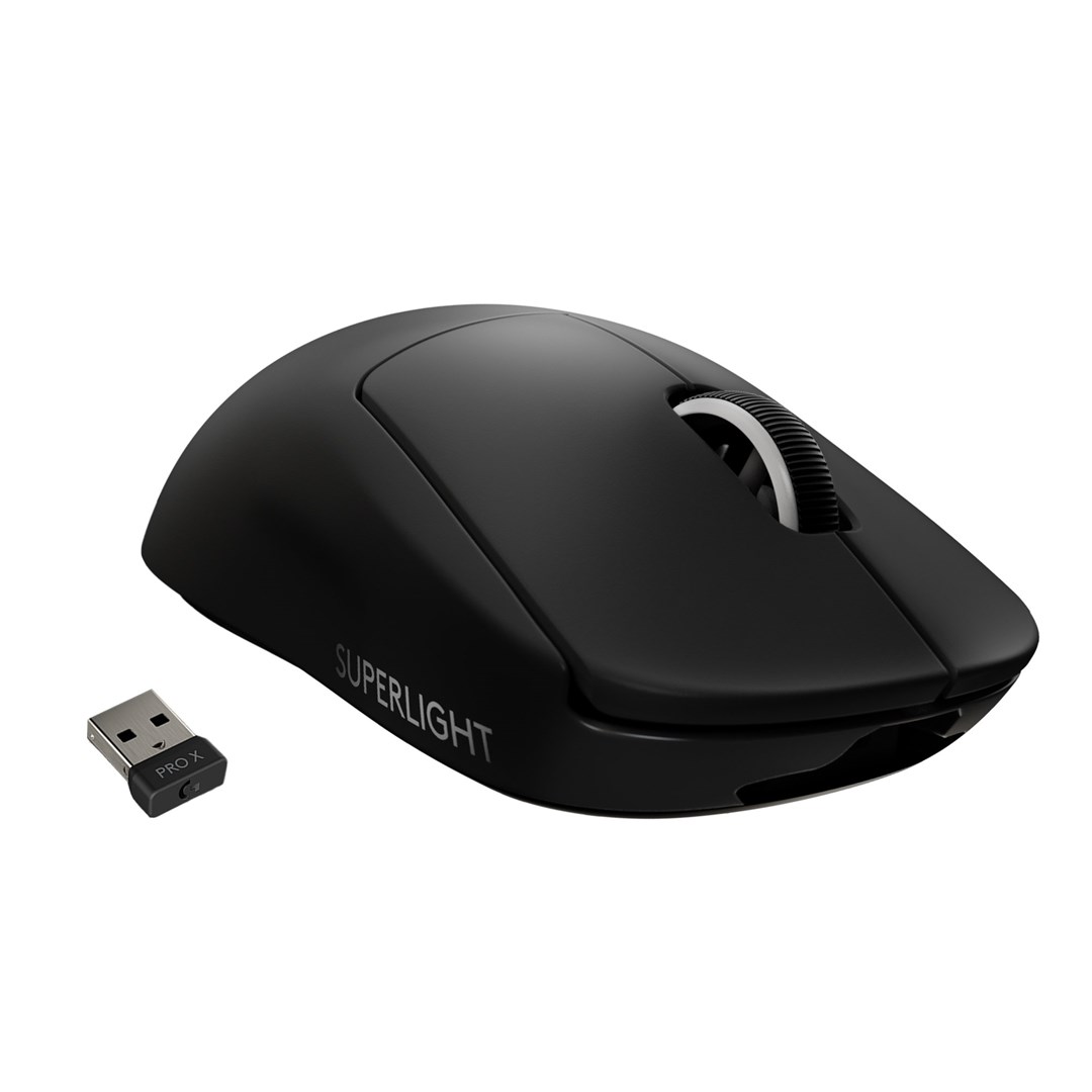 Maus gaming wireless Logitech G Pro X Superlight, sensor HERO 25K, 63g, i zi