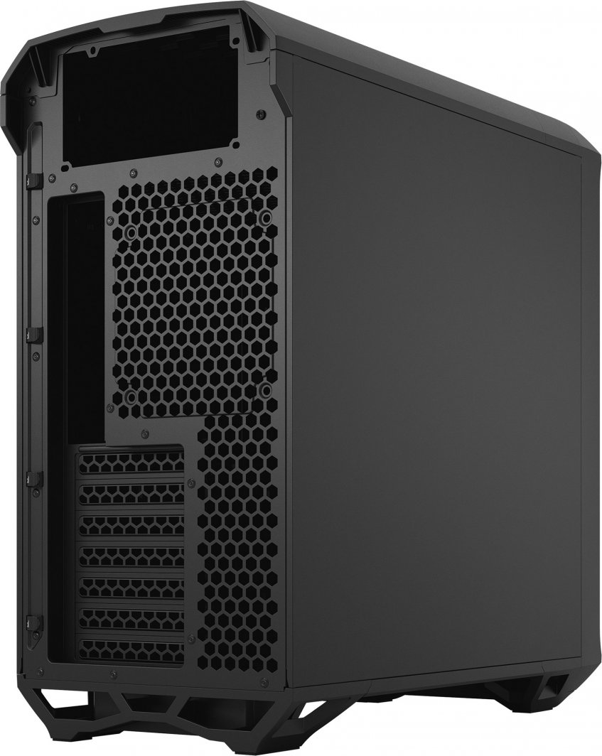 Kasë Fractal Design Torrent Compact, e zezë Solid, Midi Tower