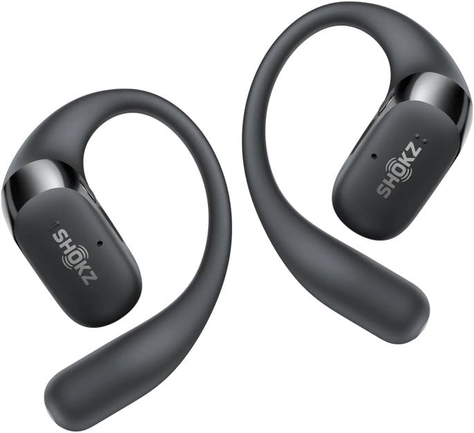 Kufje wireless Shokz OpenFit 2, open ear, True Wireless, të zeza
