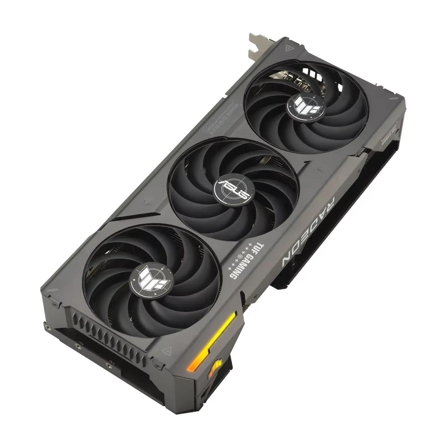 Kartë grafike ASUS TUF Gaming Radeon RX 7800 XT OC, 16GB GDDR6, 4K, e zezë
