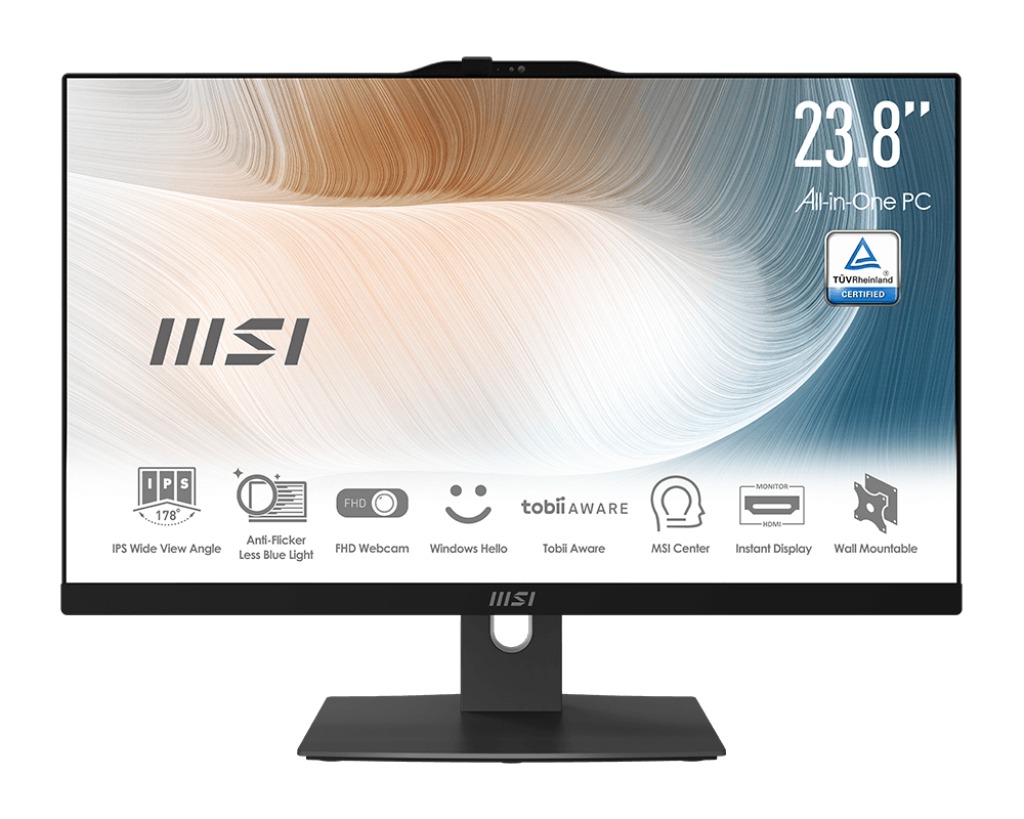 Kompjuter All in One MSI Modern AM242TP 12M, 23.8", FHD, i zi