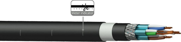 Kabllo altoparlanti Procab CLS215 CCA, 2 x 1.5 mm², 16 AWG, e bardhë