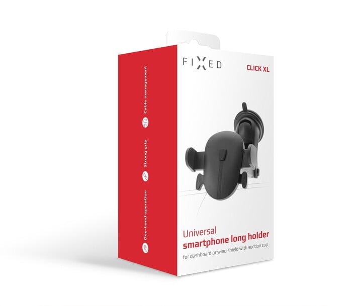 Mbajtës universal FIXED Click XL, i zi