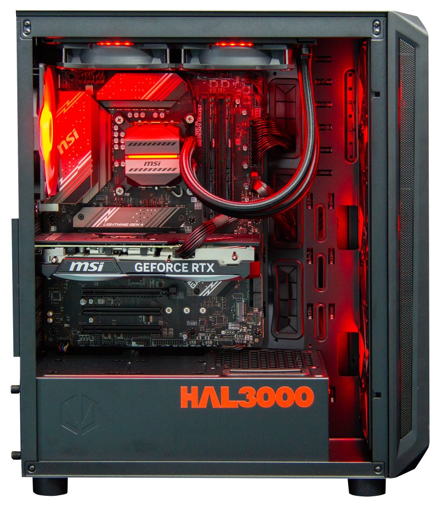 Kompjuter HAL3000 Master Gamer Elite, Intel i7-14700F, 32GB RAM DDR5, 2TB SSD, RTX 4070 Ti Super, i zi