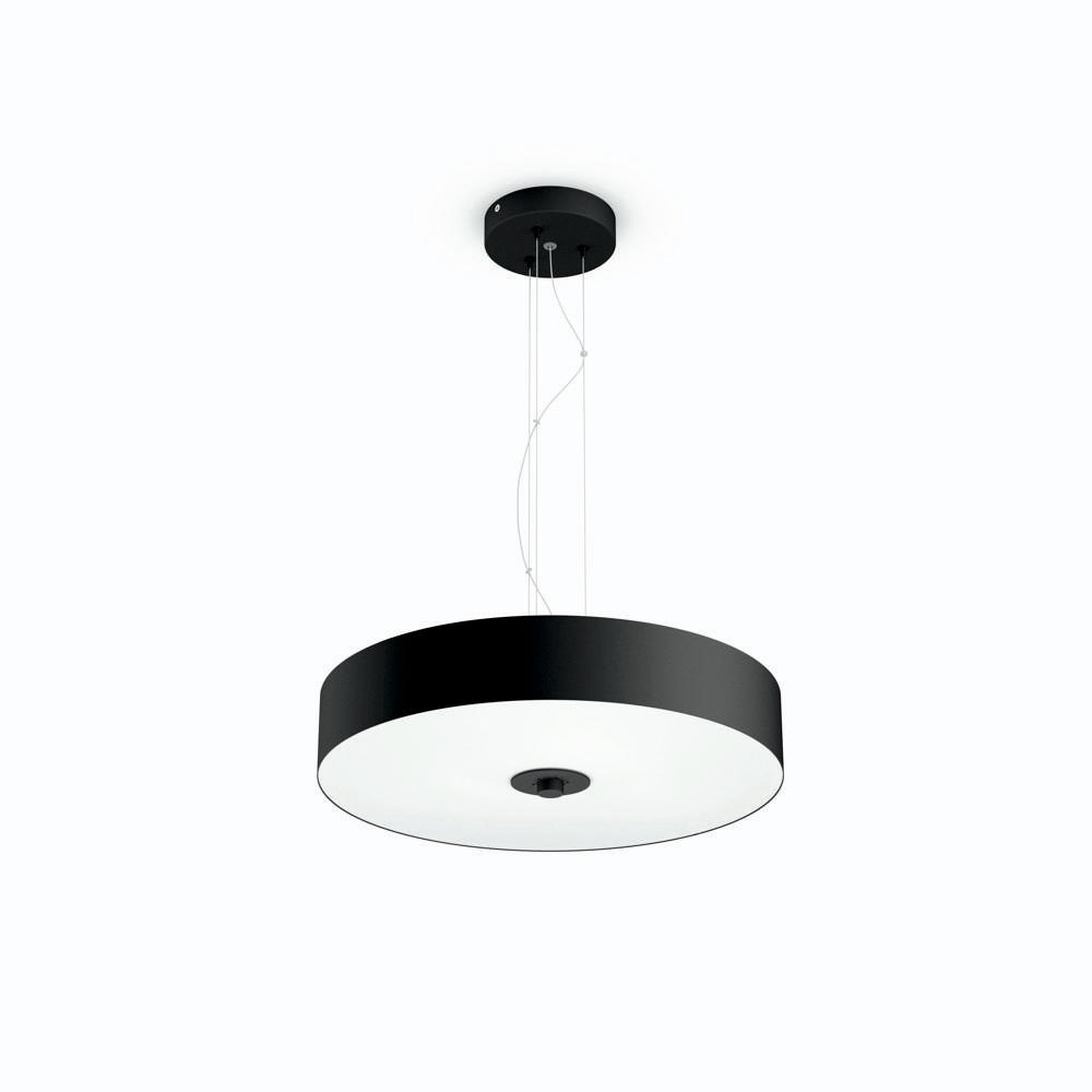 Llambë varëse Philips Hue Fair, LED White Ambiance, smart me dimmer, e zezë