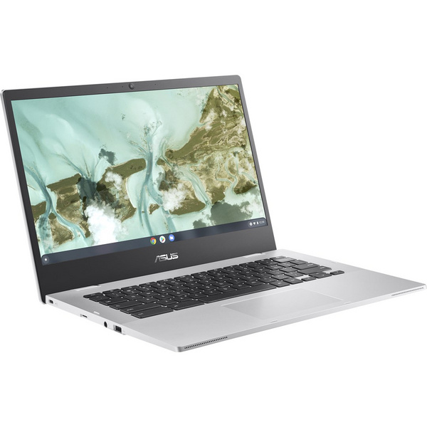 Laptop Asus Chromebook CX1, 14", 4 GB RAM, 64 GB SSD, Intel Celeron N3350, Intel HD Graphics 500, i argjendtë