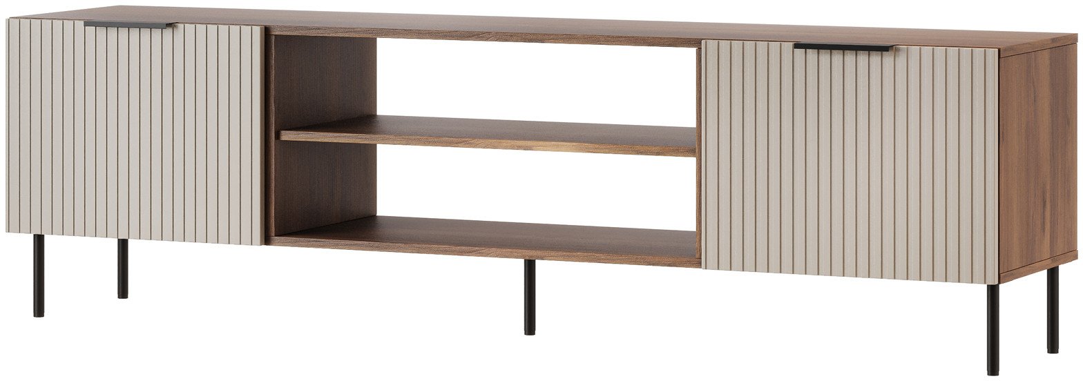 Komodë TV Cama Meble ALMERA, 180.5x42x52.5 cm, walnut cashmere
