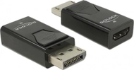 Adapter DisplayPort në HDMI DeLOCK 1.2, 4K, pasiv, i zi