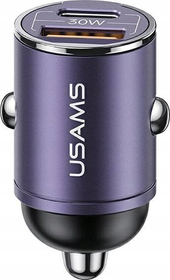 Karikues makine Usams US-CC206, 30W PD QC, 1xUSB 1xUSB C, i zi