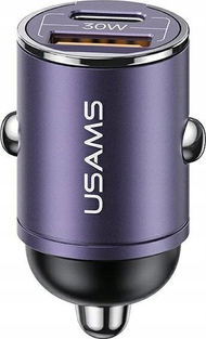 Karikues makine Usams US-CC206, 30W PD QC, 1xUSB 1xUSB C, i zi