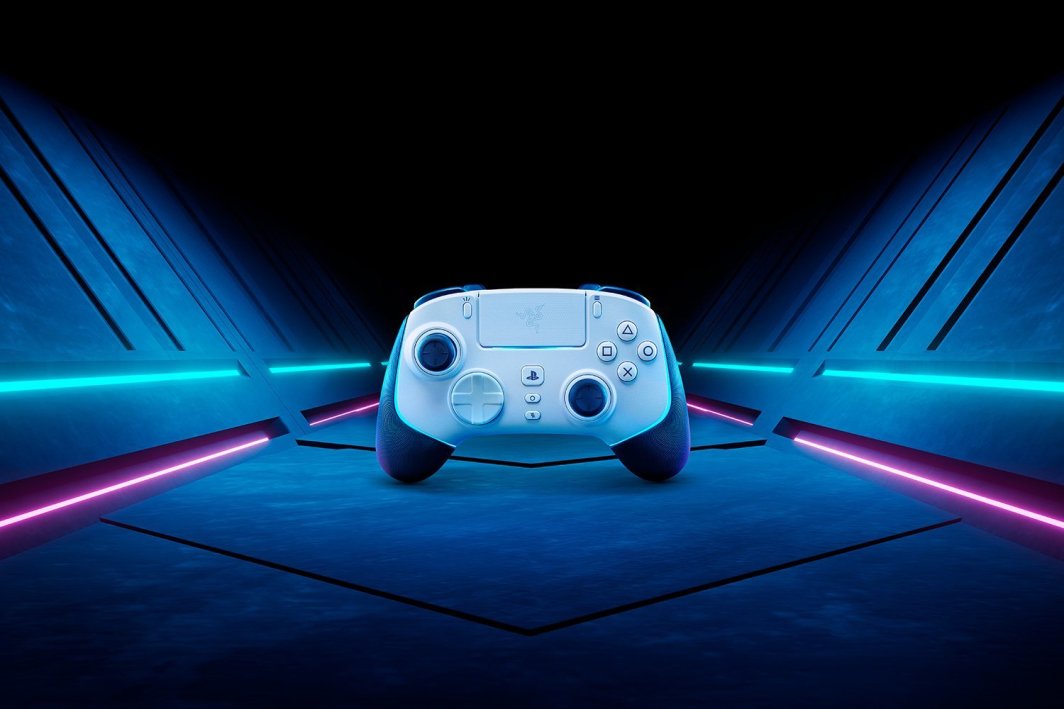 Kontroller Razer Wolverine V2 Pro, wireless / me kabllo, i bardhë