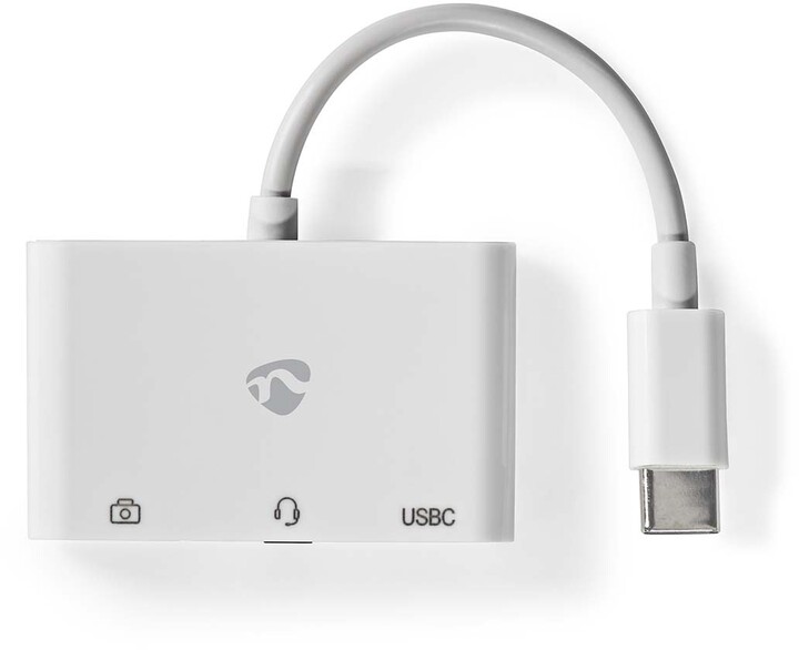 Konvertues Nedis USB-C, USB-A, USB-C, 3.5mm jack