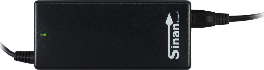 Adapter universal për laptop Inter-Tech Sinan UB-90HB, 90W, me 8 konektorë, i zi