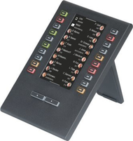 Модул за дополнување телефони Auerswald COMfortel D-XT20i IP, 20 копчиња, екран 4.3", црн