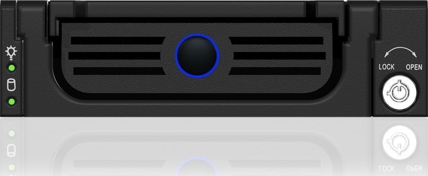 Kuti disk HDD Icy Box IB-138SK-B-II, 3.5" SATA, alumini, e zezë