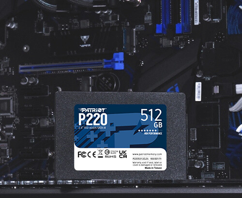 Disk Patriot P220 - 512GB