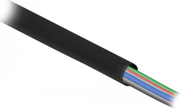 Термосмалувачка цевка Delock 20663, 1 m, 25.4 mm, сооднос на стеснување 4:1, црна
