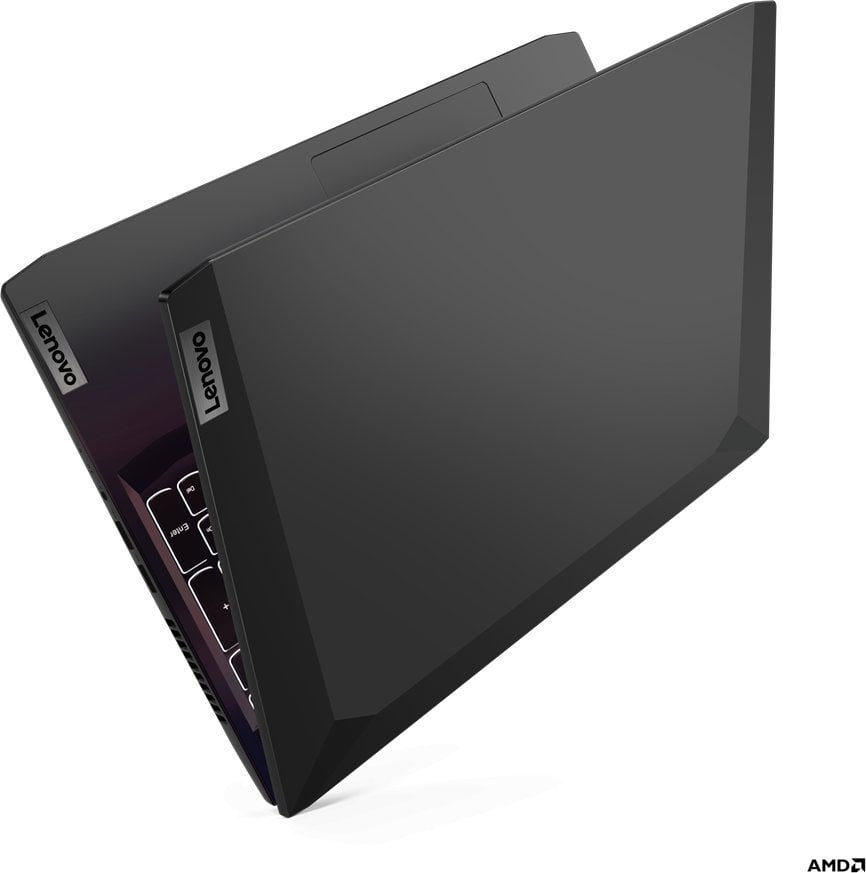 Лаптоп Lenovo IdeaPad Gaming, 15.6" 144 Hz, AMD Ryzen 5 5500H, 16 GB RAM, 512 GB SSD, Nvidia GeForce RTX 2050