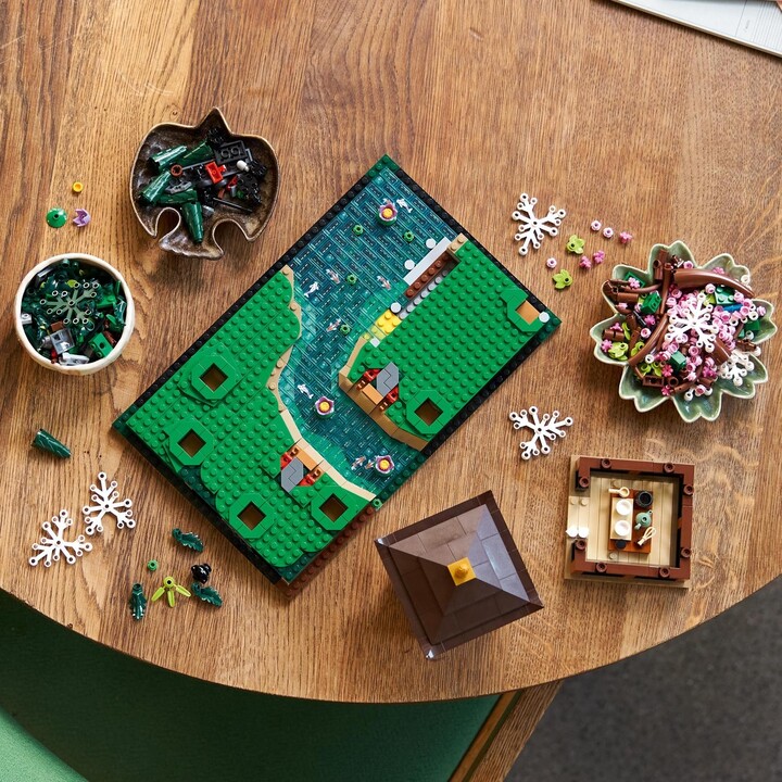 Set LEGO® Icons 10315 Quiet Garden, 1363 pjesë