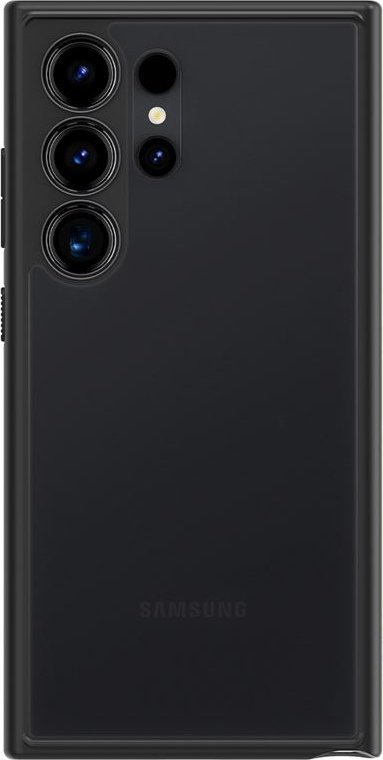 Mbulesë telefoni Spigen Ultra Hybrid, për Samsung Galaxy S24 Ultra, PC transparent me kornizë gome, frost black