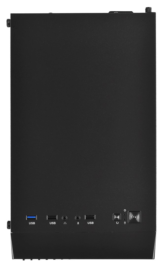 Kutia kompjuterike Logic Concept Atos, Micro ATX, ARGB, e zezë