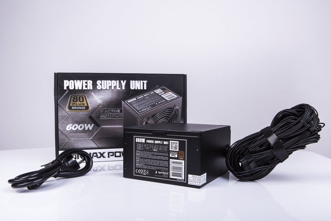 Burim energjie Gembird BlackBoxPower CCC-PSU80P-BBP-600 ATX, 600W