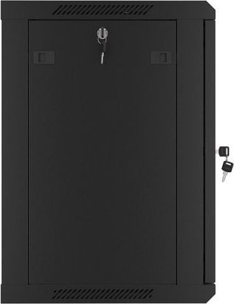 Kabinet muror rrjeti Lanberg WF01-6412-00B, 19", 12U, i zi