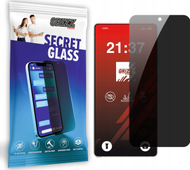 Xham mbrojtës privatizues Grizz SecretGlass për Samsung Galaxy S25 Ultra, 3D, transparent