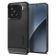 Mbrojtëse për celular Spigen Rugged Armor për Xiaomi 15, e zezë