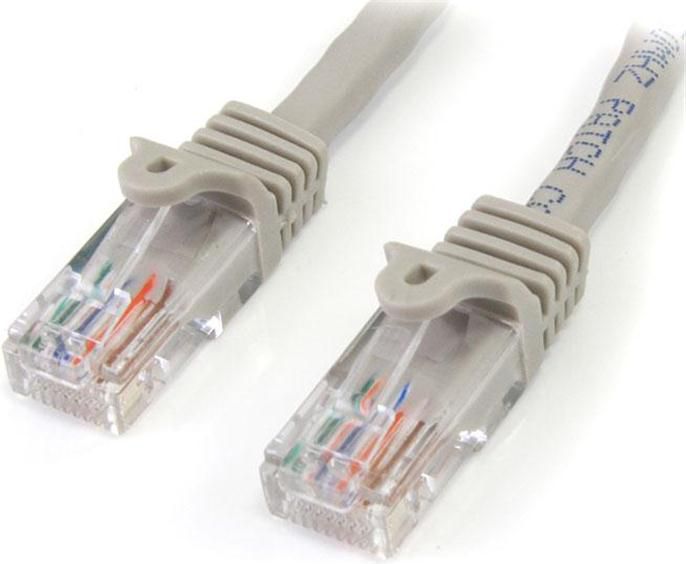 Kabllo rrjeti StarTech Patch Cord CAT5, 15m, gri