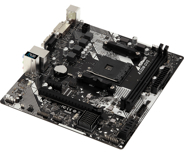 Pllakë amë Asrock A320M-DVS R4.0 Socket AM4 micro ATX AMD  A320