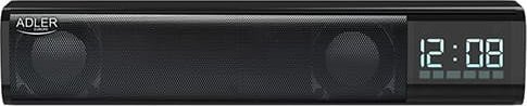 Altoparlant Bluetooth Adler AD 1191, orë zgjimi, 15 orë riprodhim, i zi
