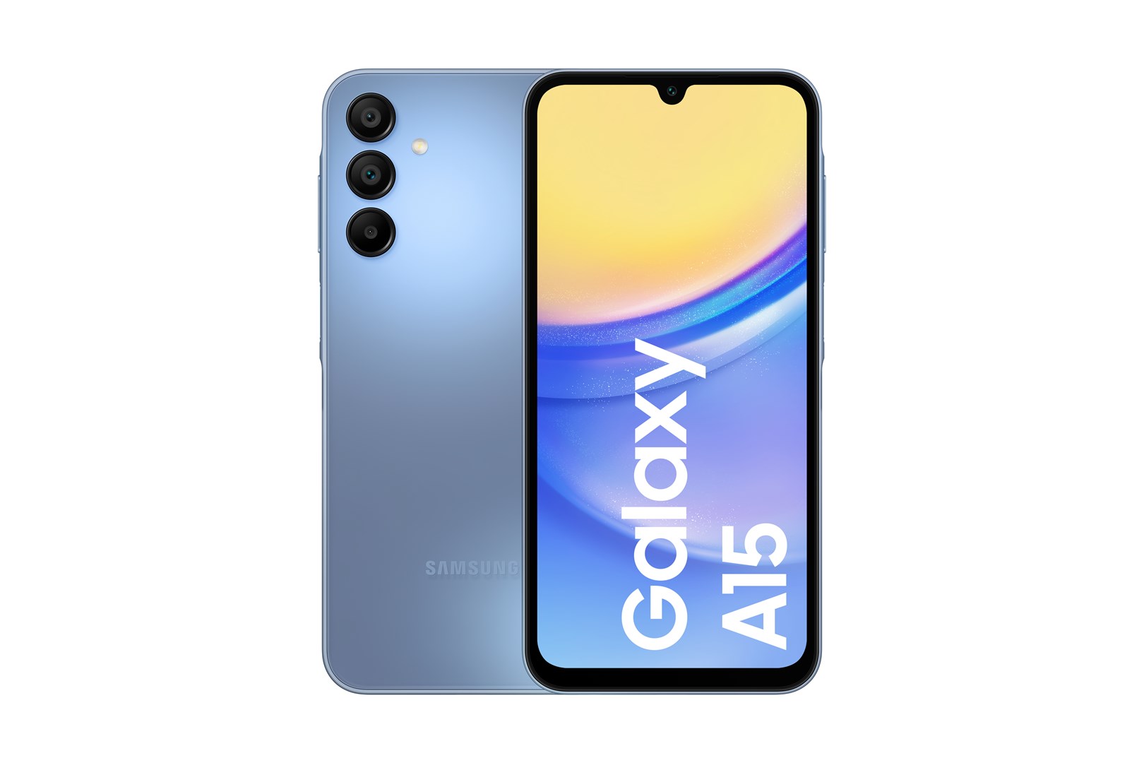 Celular Samsung Galaxy A15, 6.5", 128GB, 4GB RAM, Mediatek Helio G99, i kaltër