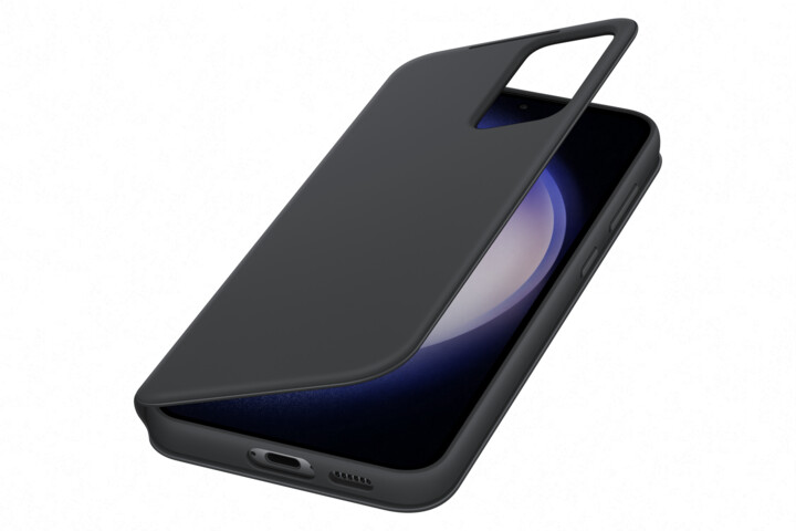Këllëf Samsung Smart View për Galaxy S23+, i zi