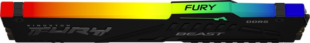 Memorie Kingston Fury Beast RGB, DDR5, 16 GB, 6000 MHz, CL30, KF560C30BBA-16