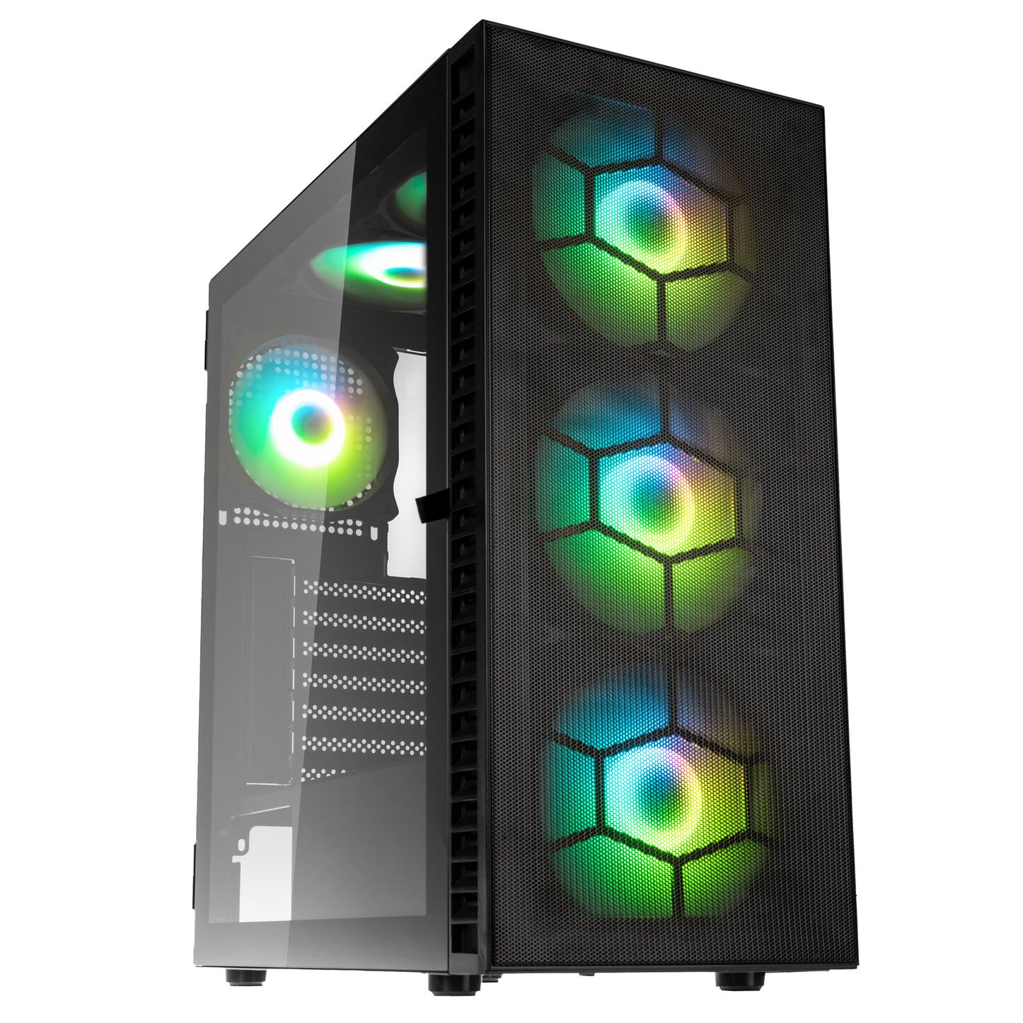 [OUTLET] Kasë Kolink Observatory HF Plus Mesh ARGB Midi-Tower, e zezë