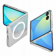 Kuti mbrojtëse Spigen Airskin Mag për Galaxy Z Flip 7, MagSafe, transparente, e bardhë