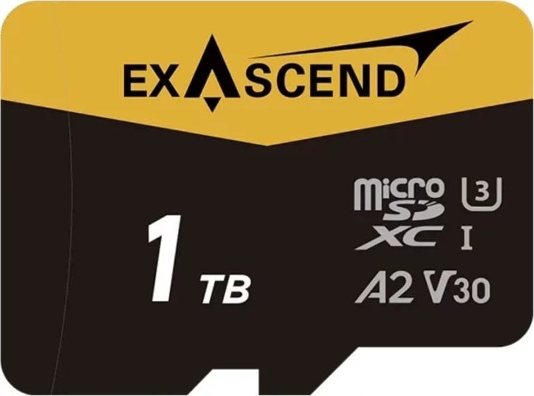 Kartë memorije Exascend Catalyst, 1TB, SDXC UHS I V30, me adapter