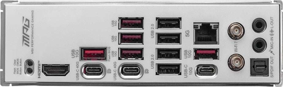 Pllakë amë MSI MPG X870E EDGE TI WIFI, AM5, DDR5, Wi Fi 7, ATX 4