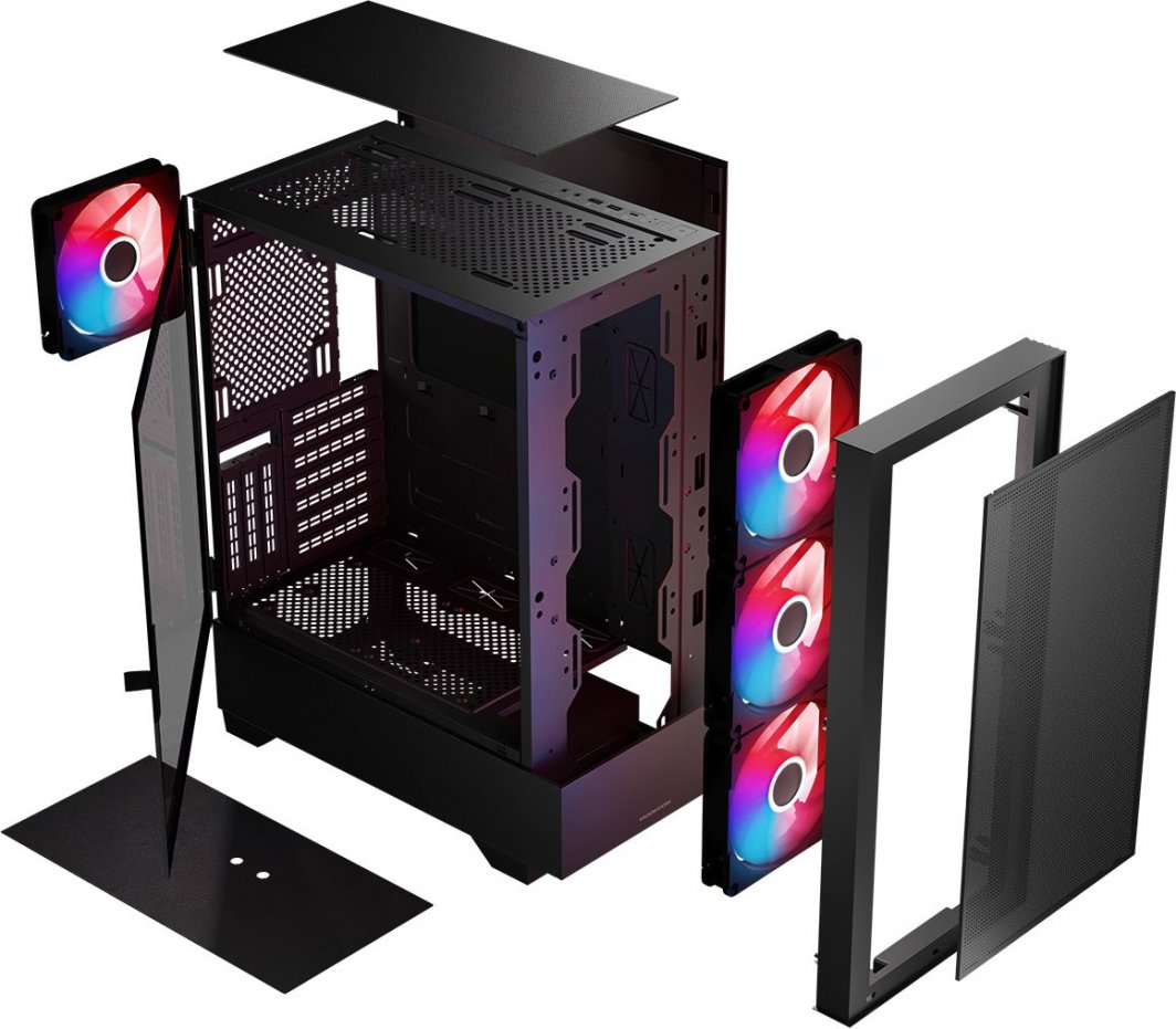 Kasë Modecom Siroco Flow ARGB, Midi Tower