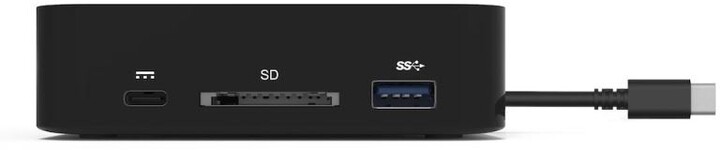 Stacion docking PORT CONNECT USB-C 10v1, 2x4K Display Port, 5x USB-A, USB-C 85W PD, Ethernet, SD